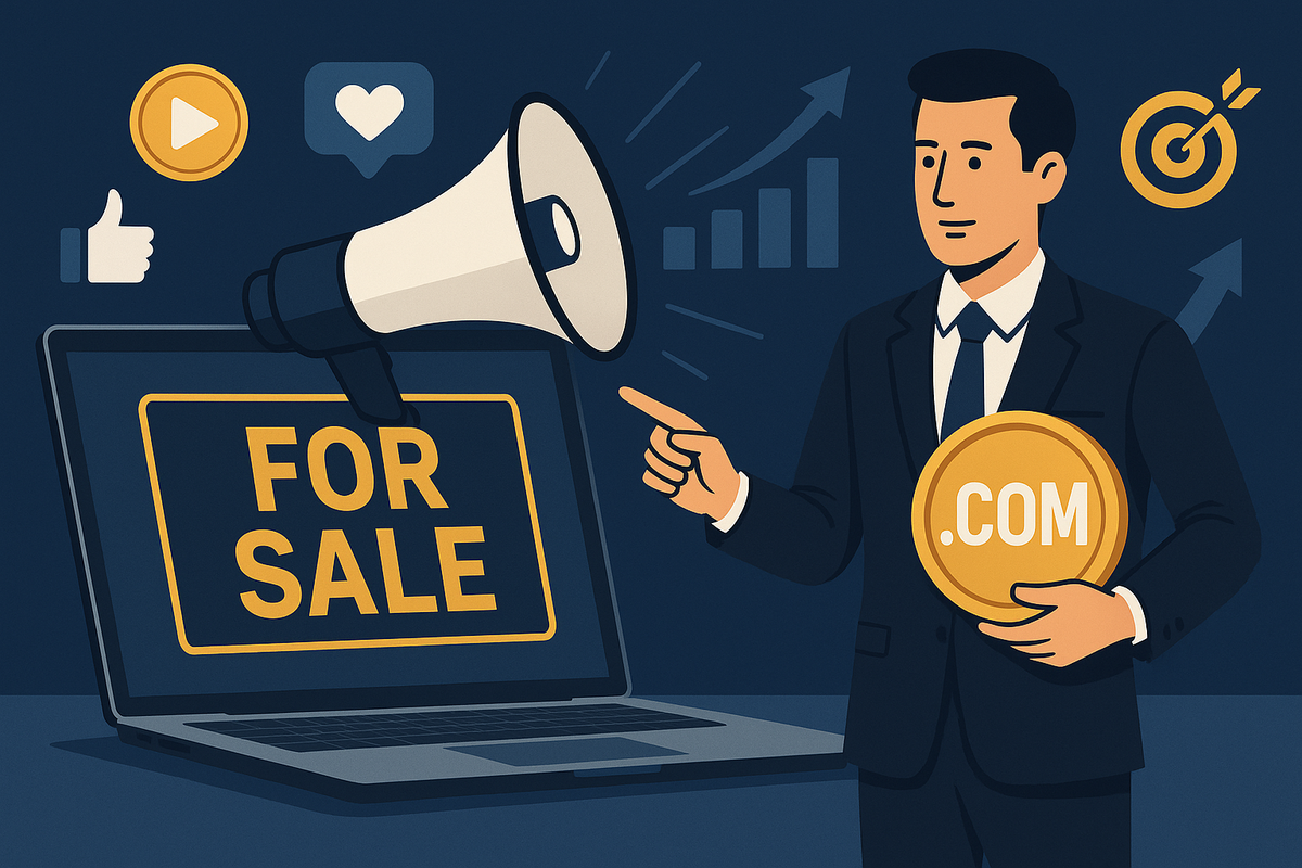 Strategies for Effective Marketing of Domains for Sale