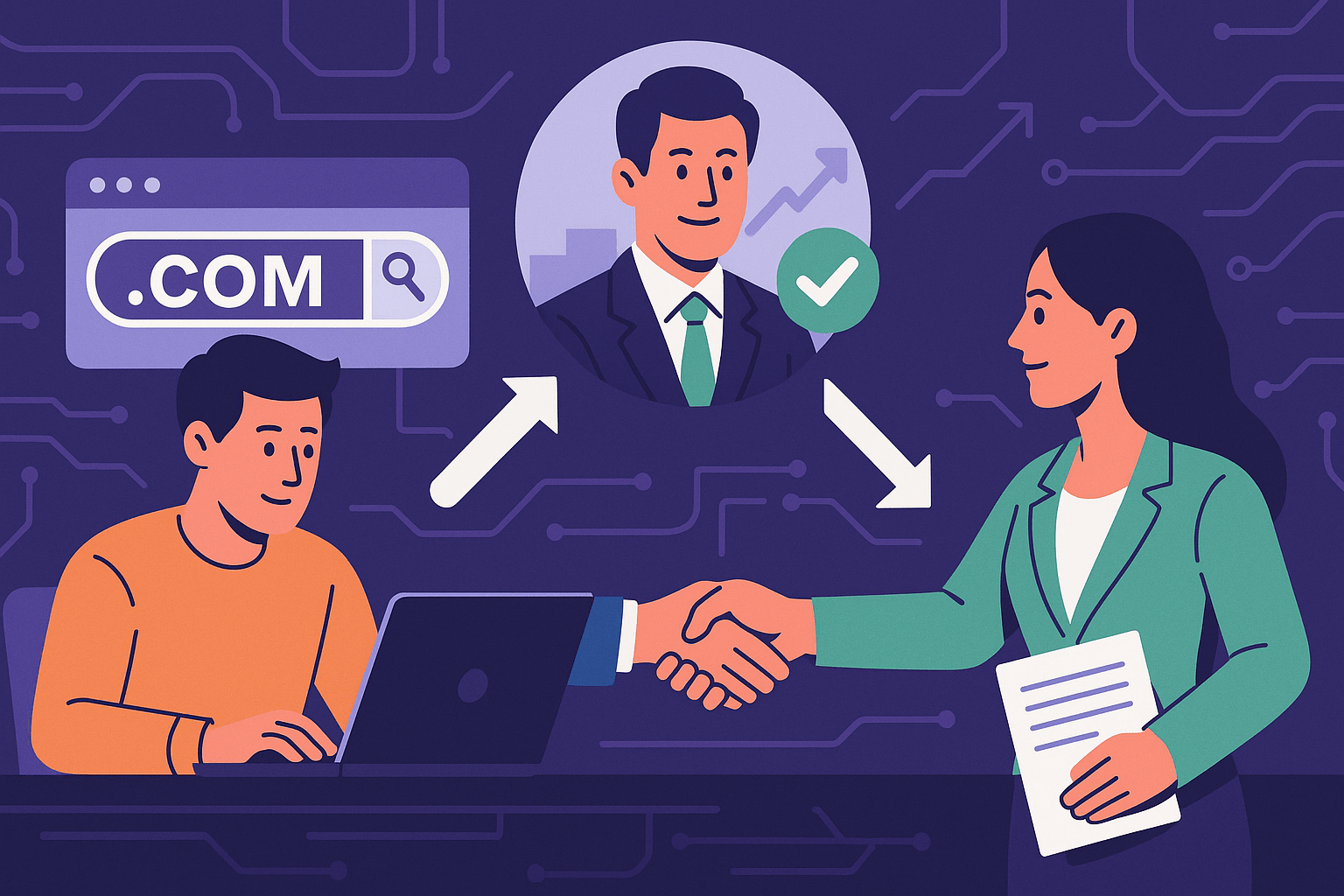 Unraveling the Intricacies: How Brokers Facilitate Domain Transfers