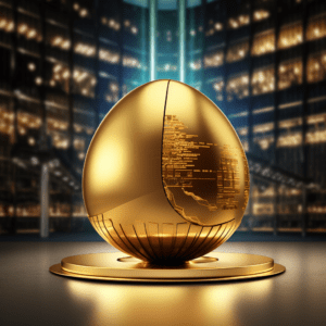 Willchalton a visual representing a big business deal as a gold 02105fd3 4f07 4471 a9bf 049908eff541