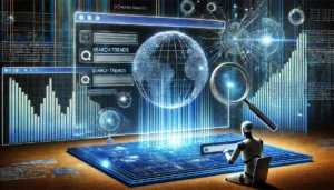 Identifying Emerging Trends in Domain Name Searches